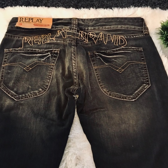 vintage replay jeans